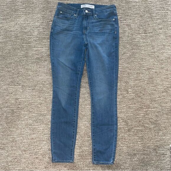 🏷️ 5 for $25 - LEVI’S Strauss Mid Rise Skinny Jeans - Picture 1 of 8